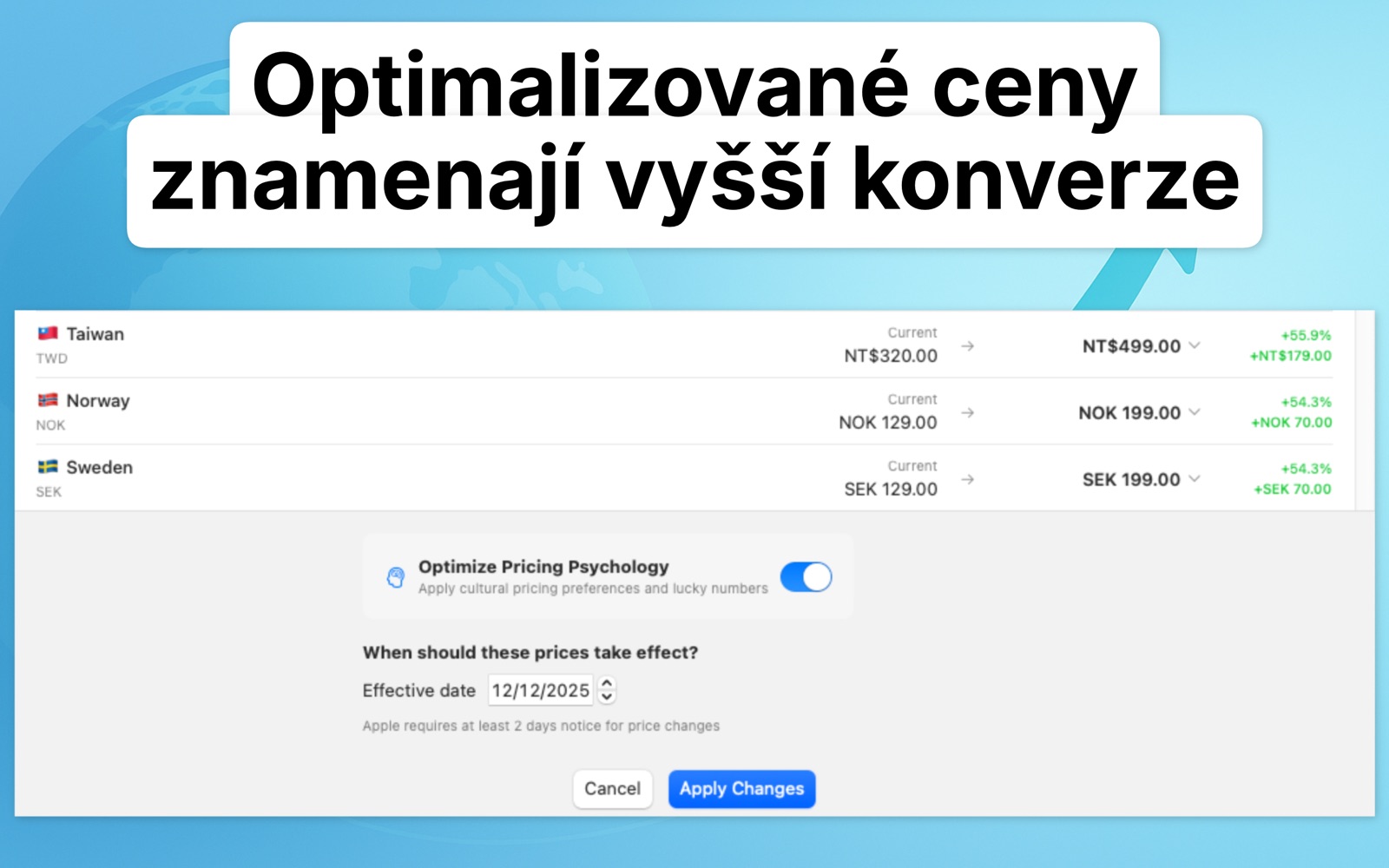 Localize Prices Čeština screenshot 4