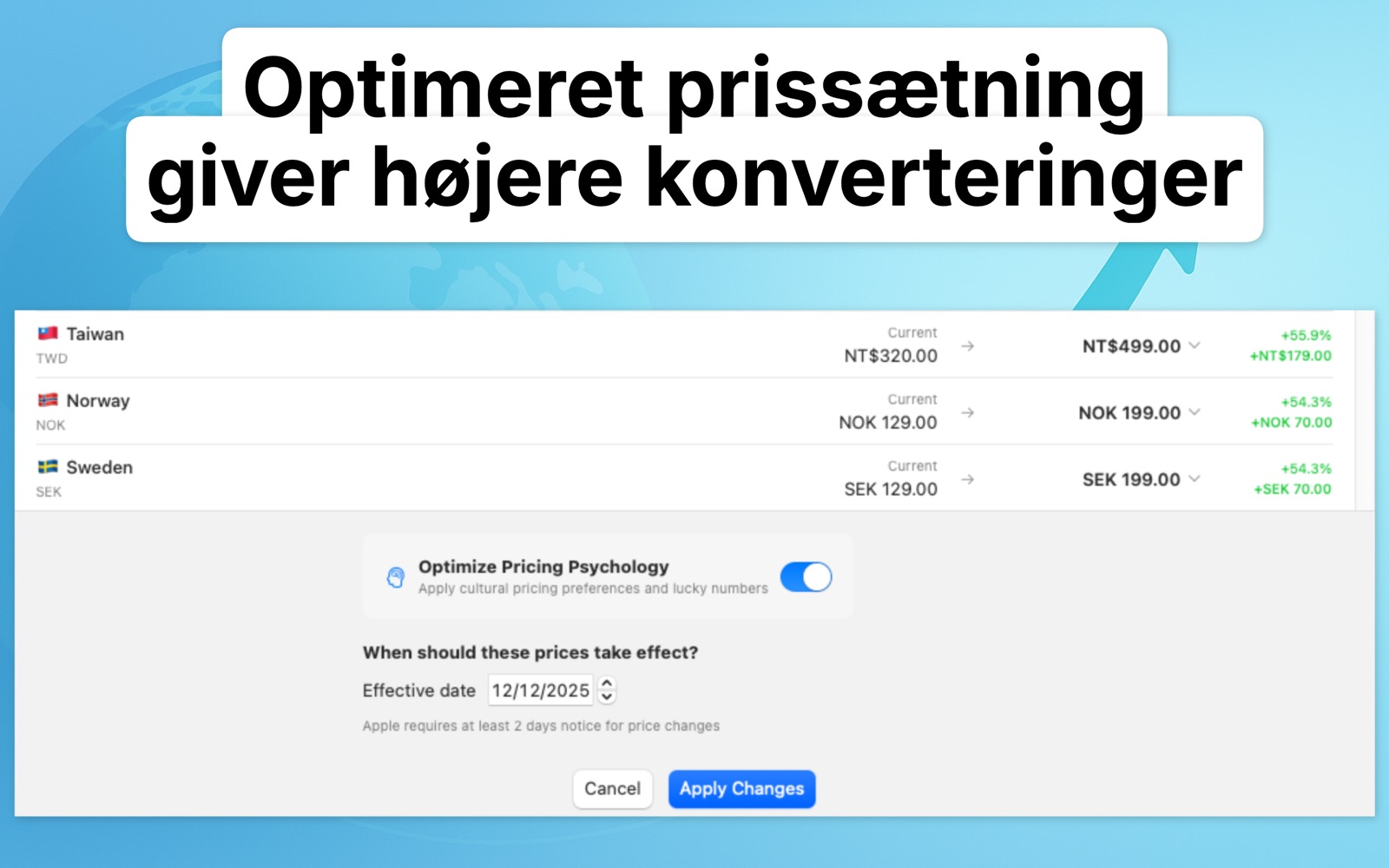Localize Prices Danish screenshot 4
