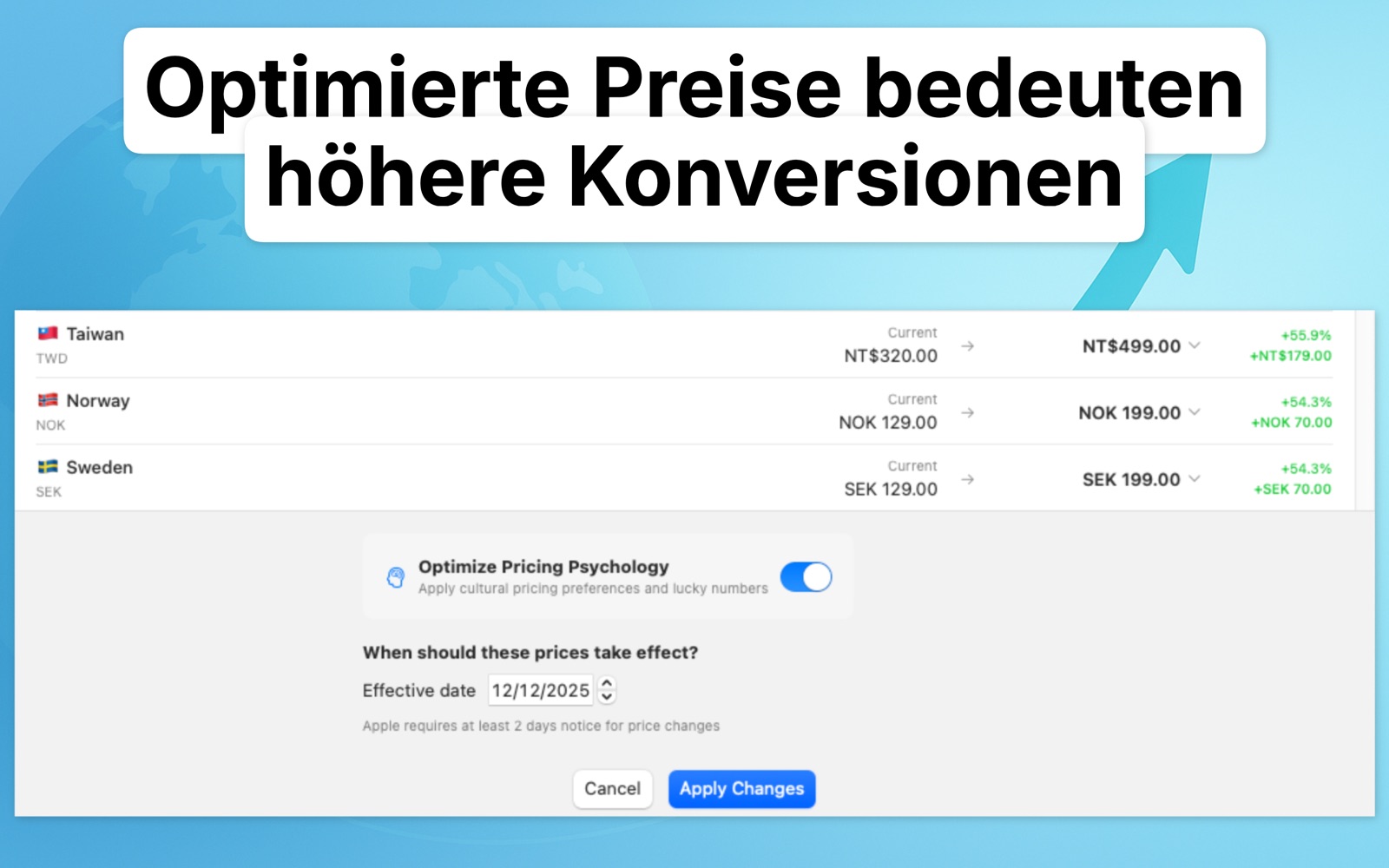 Localize Prices Deutsch screenshot 4