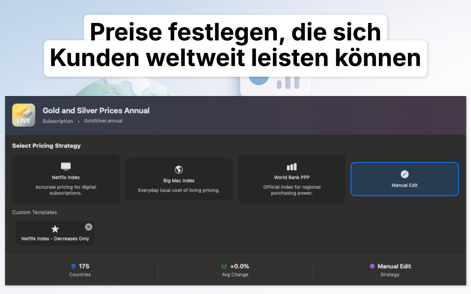Localize Prices Deutsch screenshot 5
