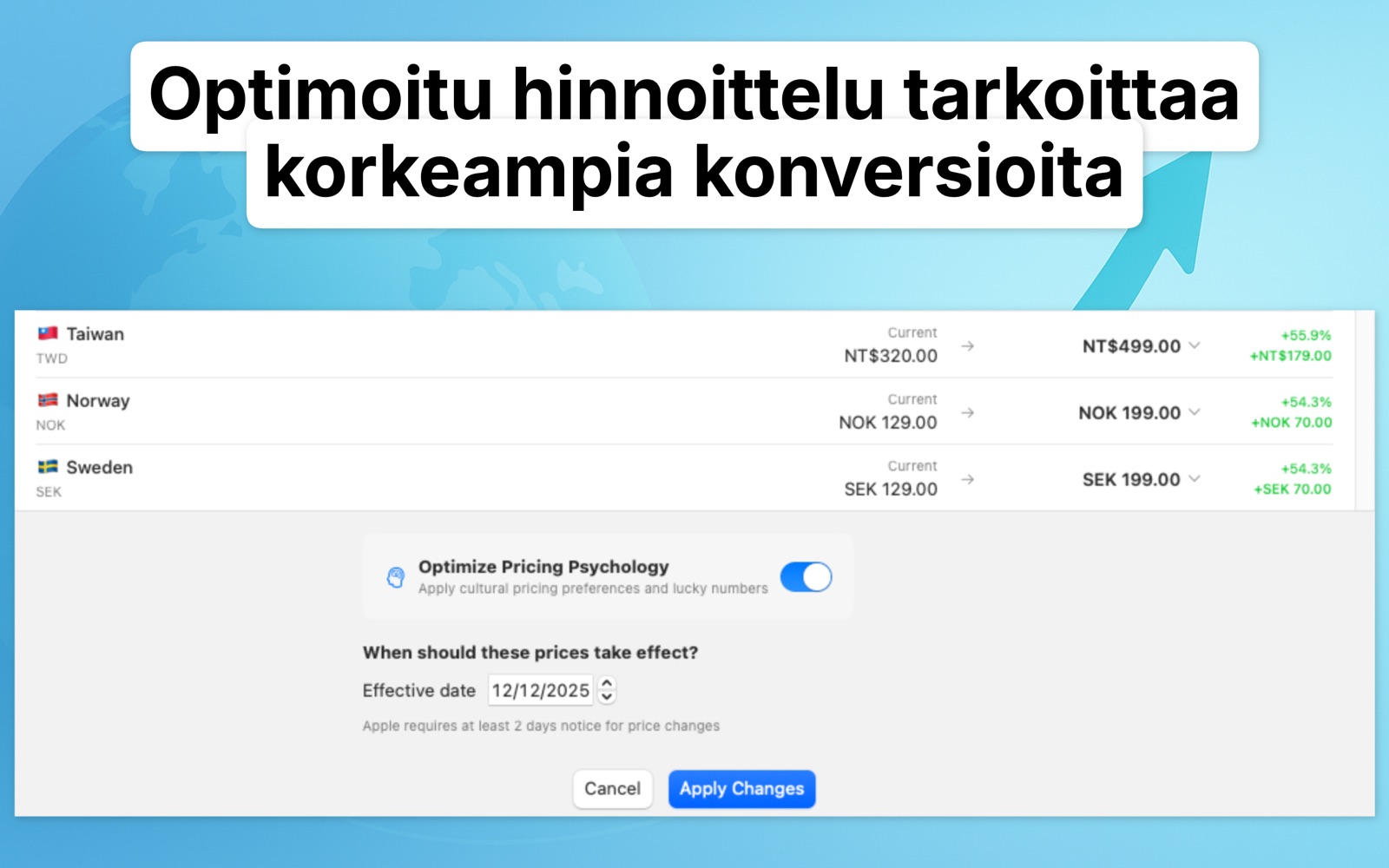 Localize Prices Finnish screenshot 4