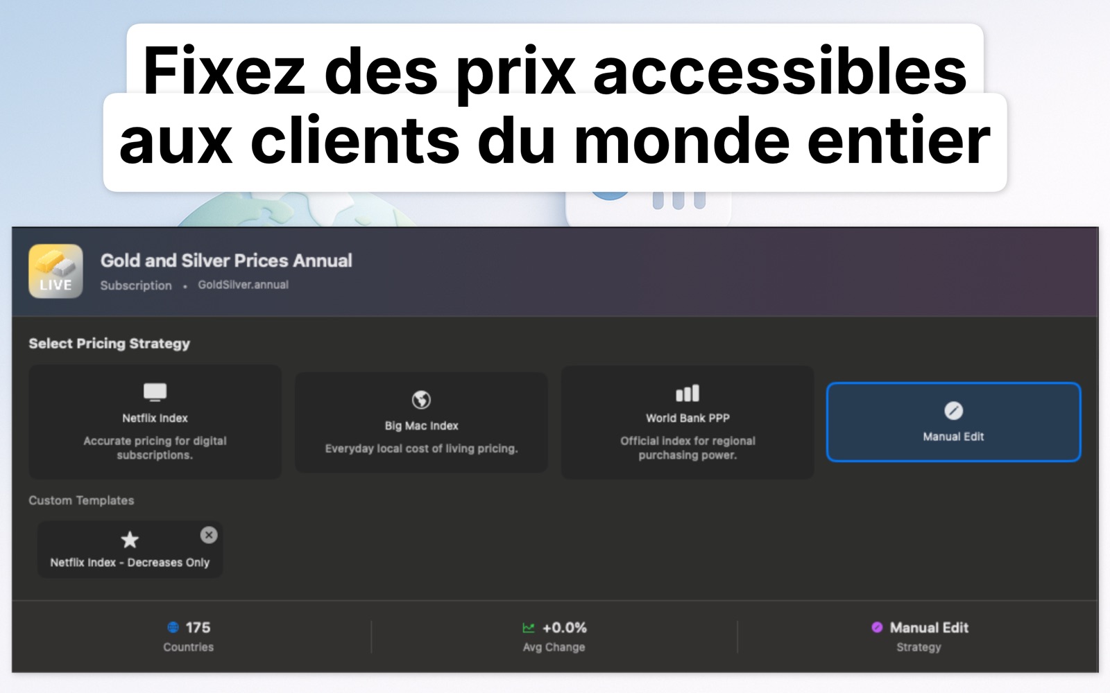 Localize Prices Français screenshot 5
