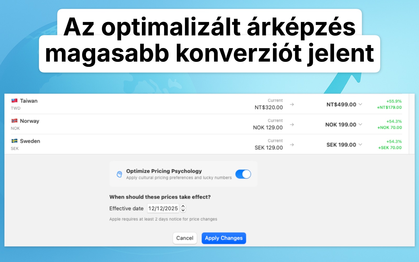 Localize Prices Magyar screenshot 4