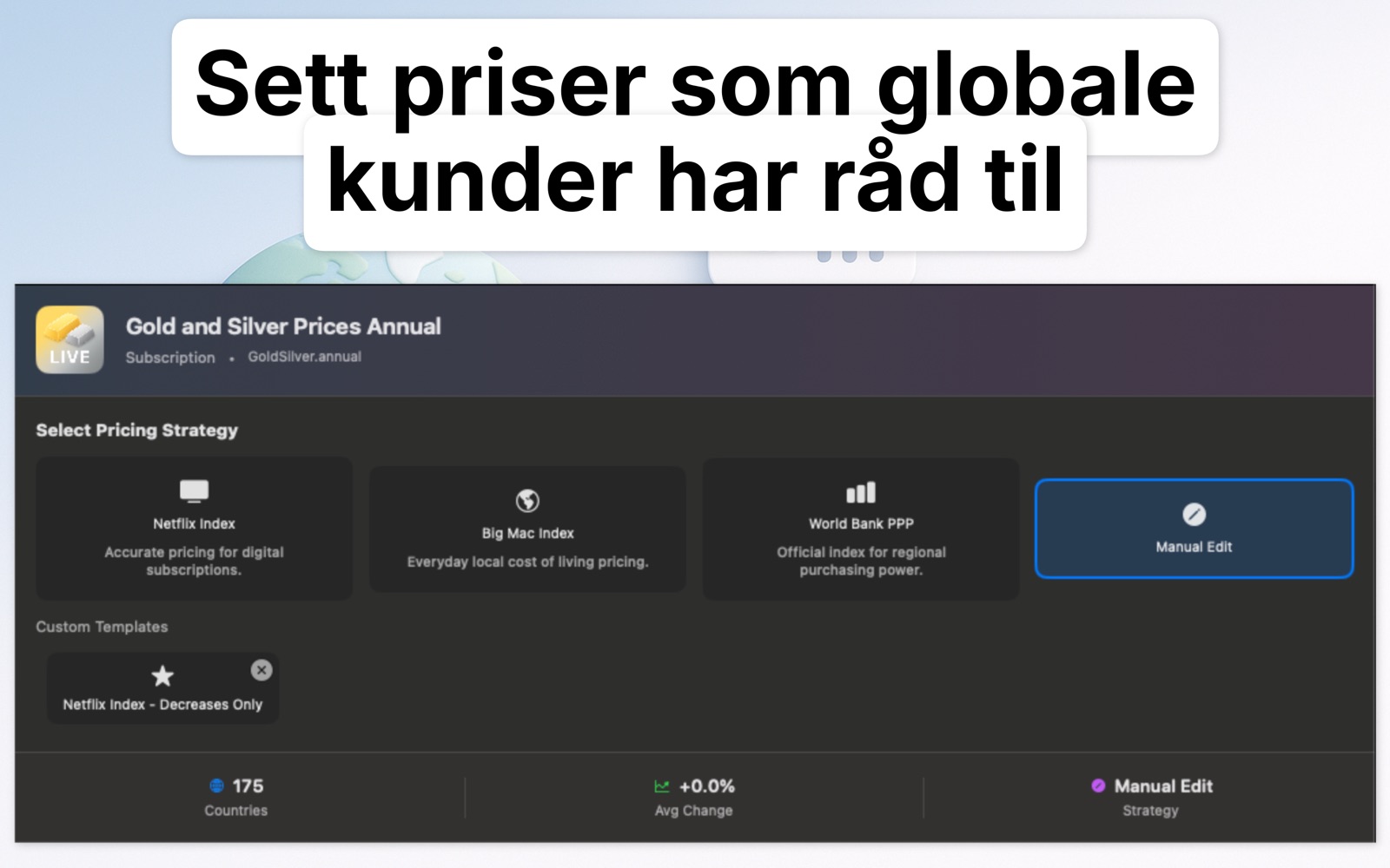 Localize Prices Norwegian screenshot 5