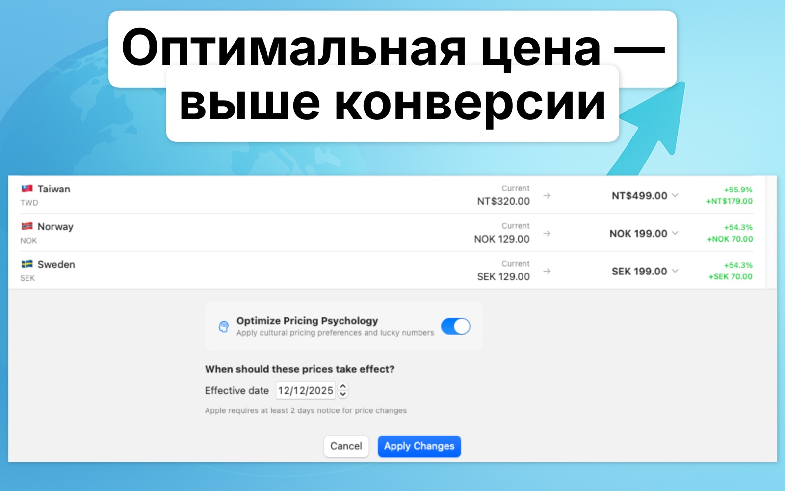 Localize Prices Русский screenshot 4