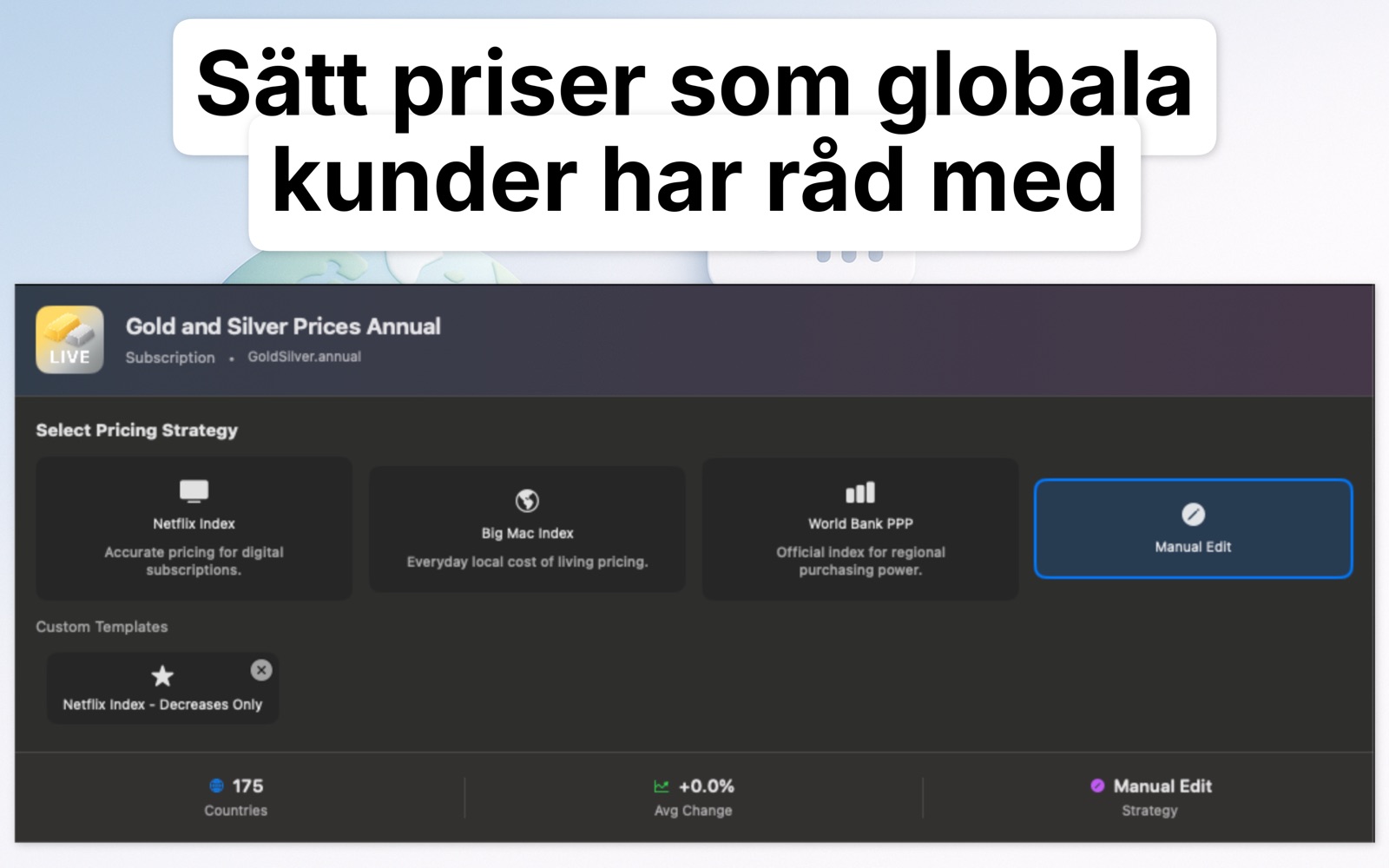 Localize Prices Swedish screenshot 5